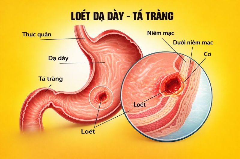 Viêm loét dạ dày có nguy hiểm không?