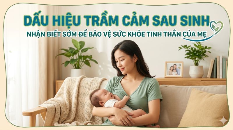 Dấu hiệu trầm cảm sau sinh: Nhận biết sớm để bảo vệ sức khỏe tinh thần của mẹ