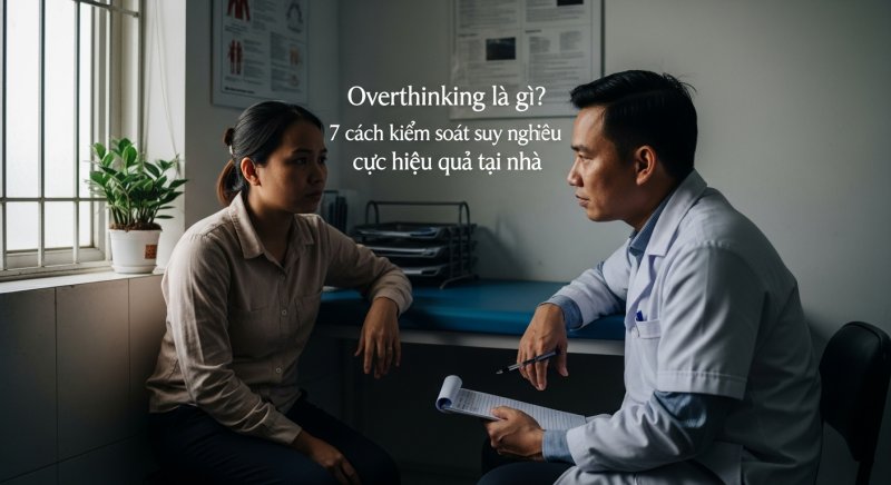 “Overthinking là gì? 7 cách kiểm soát suy nghĩ tiêu cực hiệu quả tại nhà”