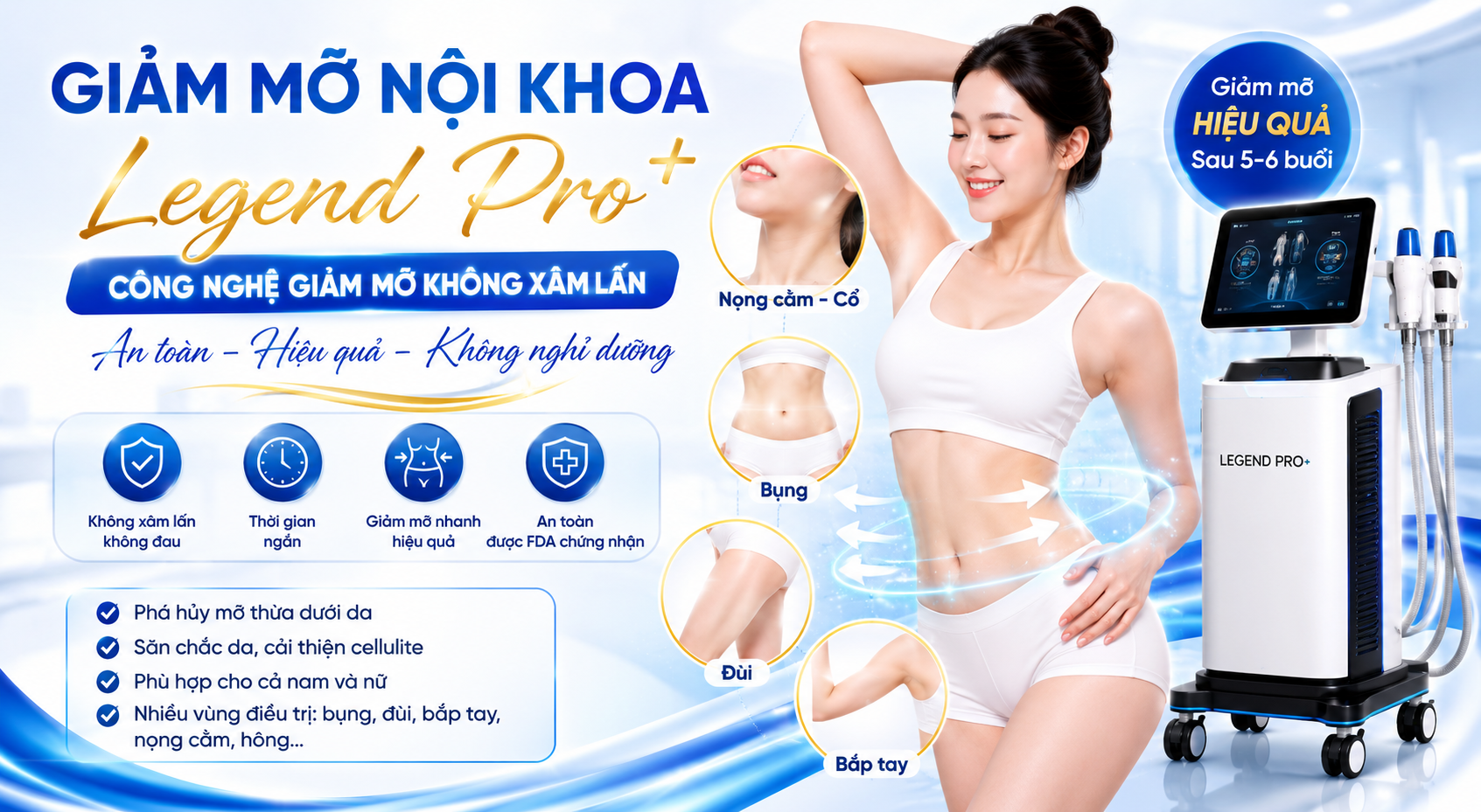 GIẢM MỠ NỘI KHOA – PHƯƠNG PHÁP GIẢM MỠ KHÔNG XÂM LẤN HIỆU QUẢ