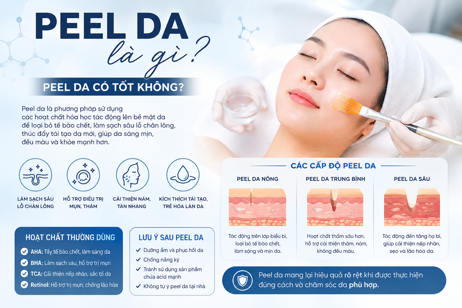 Peel Da Là Gì? Peel Da Có Tốt Không? Ưu Nhược Điểm Cần Biết