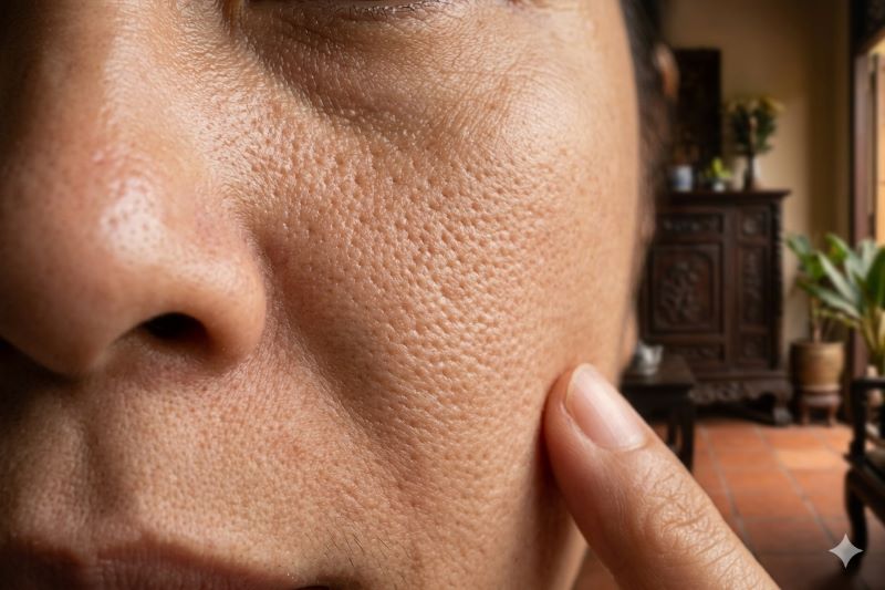 Lỗ chân lông to có thu nhỏ được không? Nguyên nhân và cách cải thiện hiệu quả