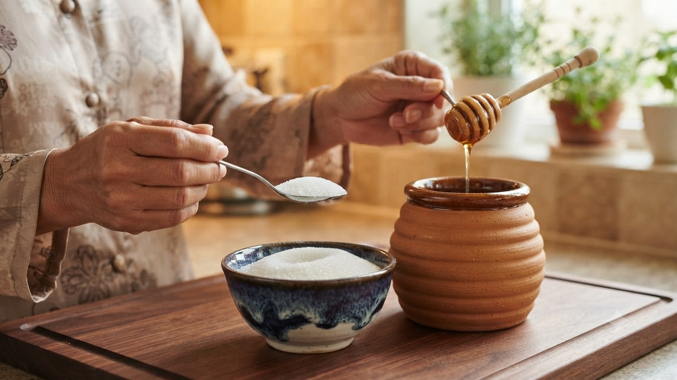 Mật ong hay đường tinh luyện: Lựa chọn nào tốt hơn cho sức khỏe?