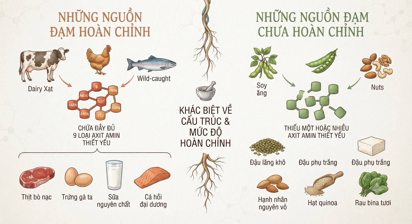 Protein từ thực vật hay động vật tốt hơn? Cách lựa chọn phù hợp cho sức khỏe